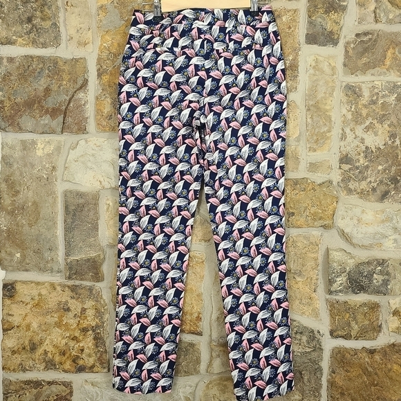 BODEN 6 Richmond Crop Ankle Floral Pants - Picture 3 of 6